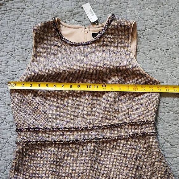 J. Crew Multicolor Tweed Midi Dress - Picture 8 of 12